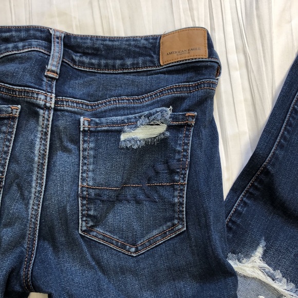 American Eagle Super Stretch skinny jeans. Size 4 Regular. - Picture 2 of 7